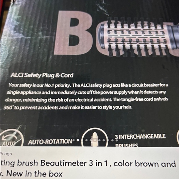 Gold Hair Styling Brush Set - Picture 3 of 10